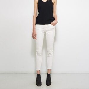 Acne‎ Studios Skin 5 White Denim Vintage Skinny Jeans Size 26